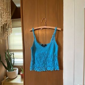 Crochet tank top